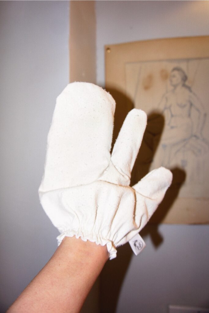 dry brushing everything shower