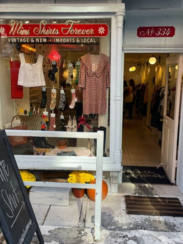vintage shopping in east village