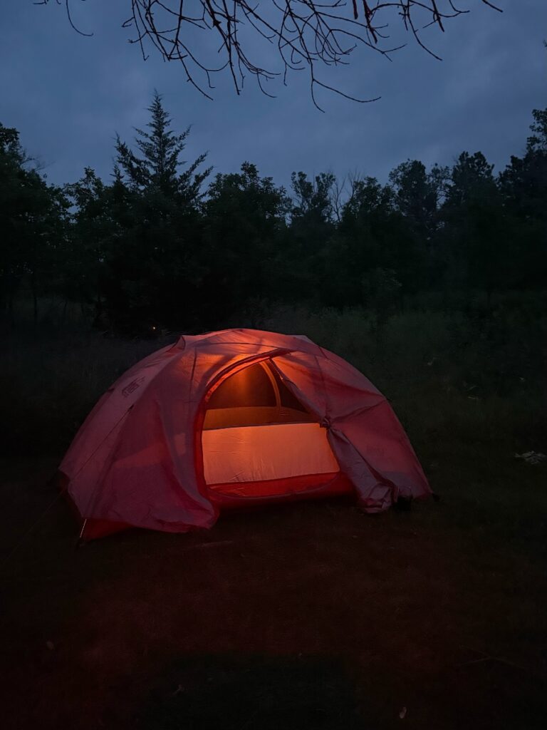 camping and backpacking