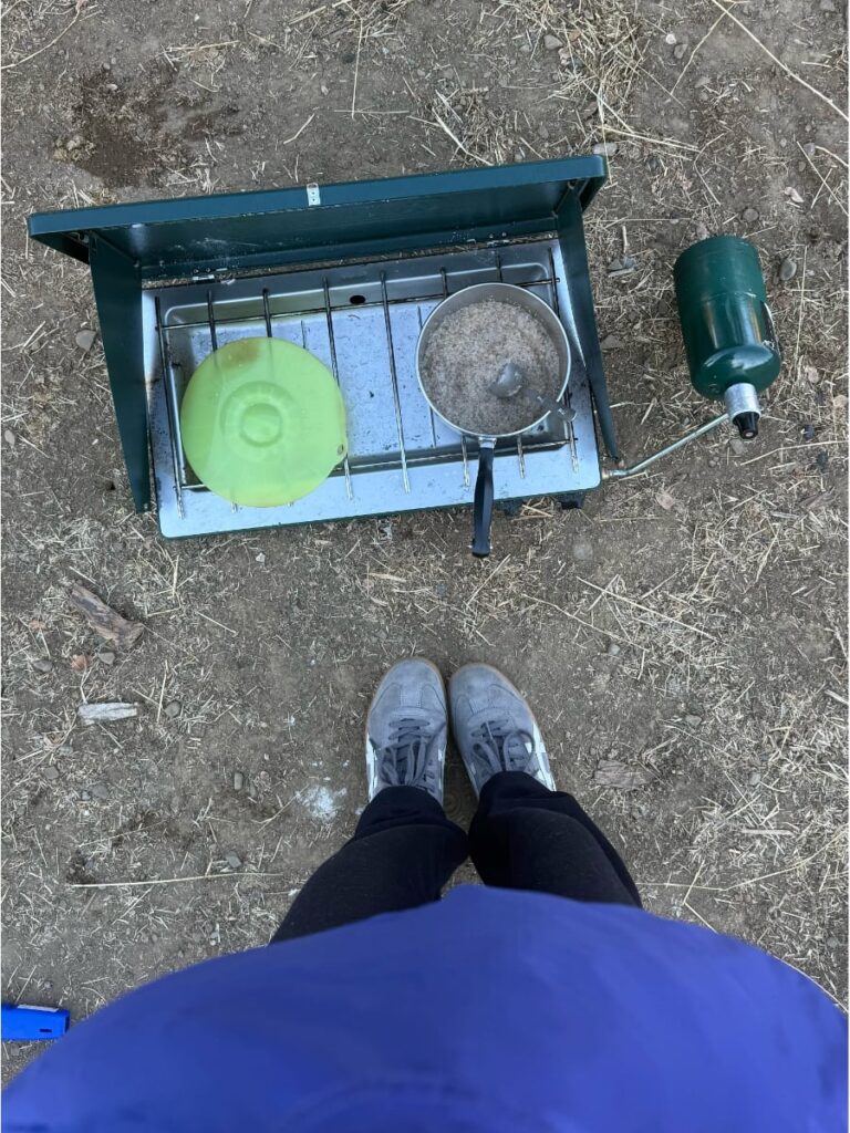 evening campfire moments