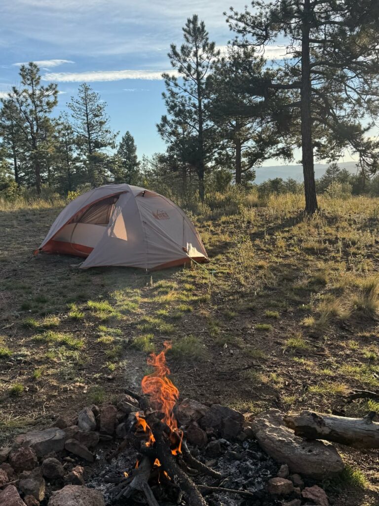morning at camp