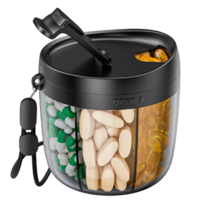 bulk supplement packing while traveling