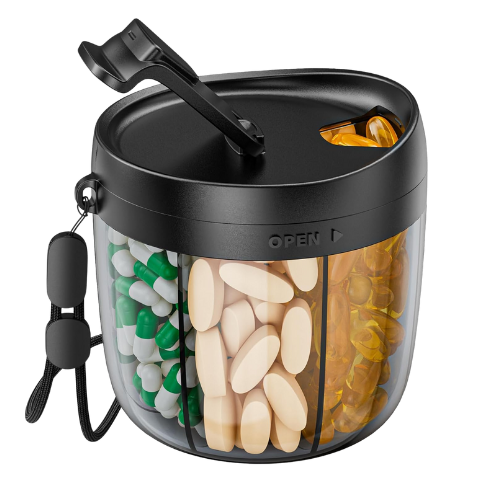 bulk supplement packing while traveling