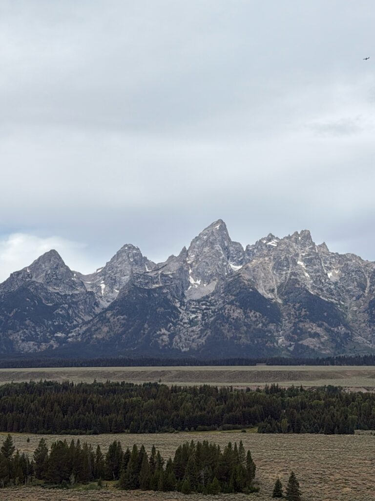 glacier point in Grand Teton national park