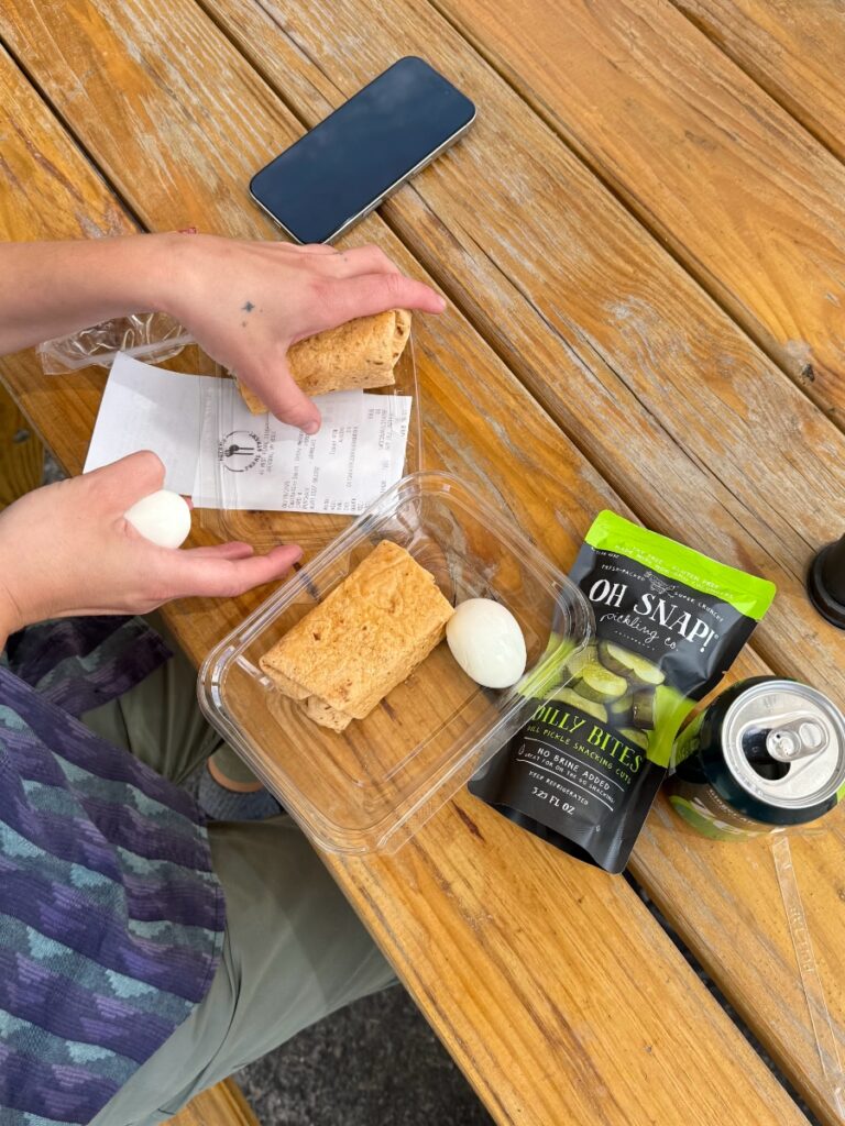 lunch during our visit to Grand Teton national park
