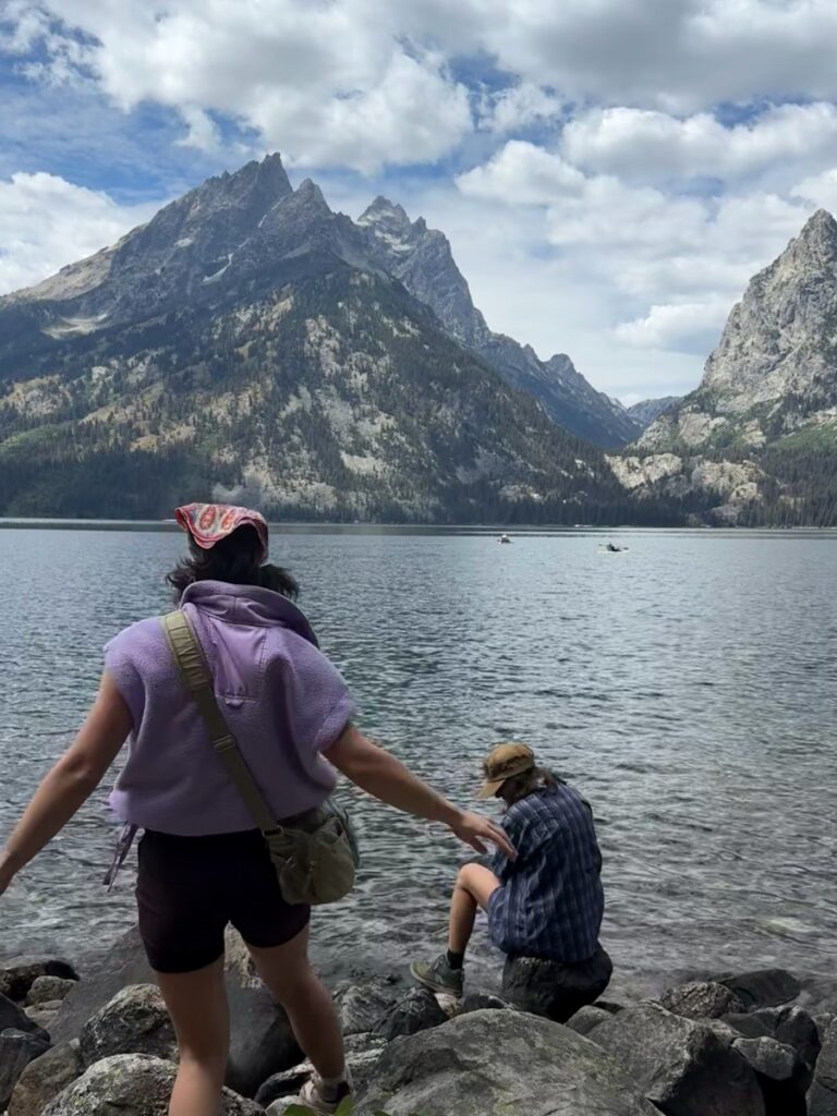 visiting the tetons