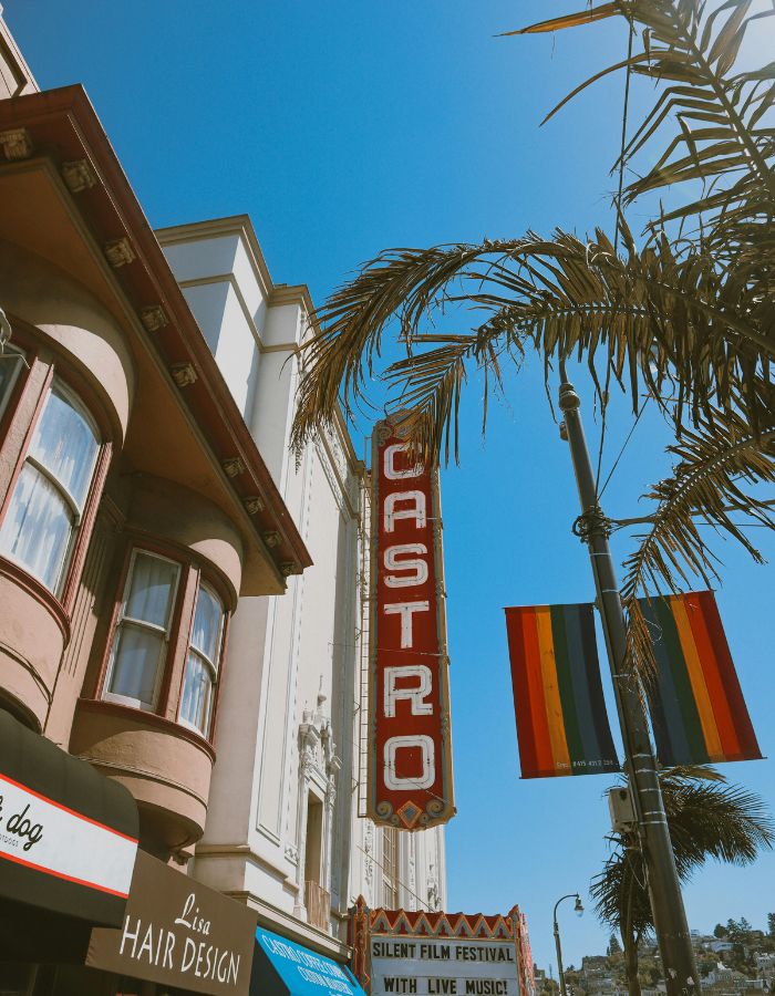photo of gay neighborhood the castro in san francisco