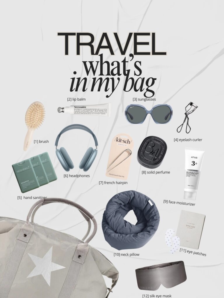 What’s In My Travel Bag: Personal Item Packing List For Flying