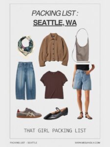 Packing List for Seattle: What to Wear + Outfits We Loved Most