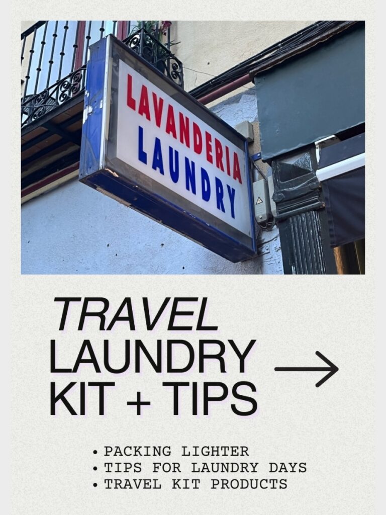 Travel Laundry Kit: How We Wash Clothes While Traveling