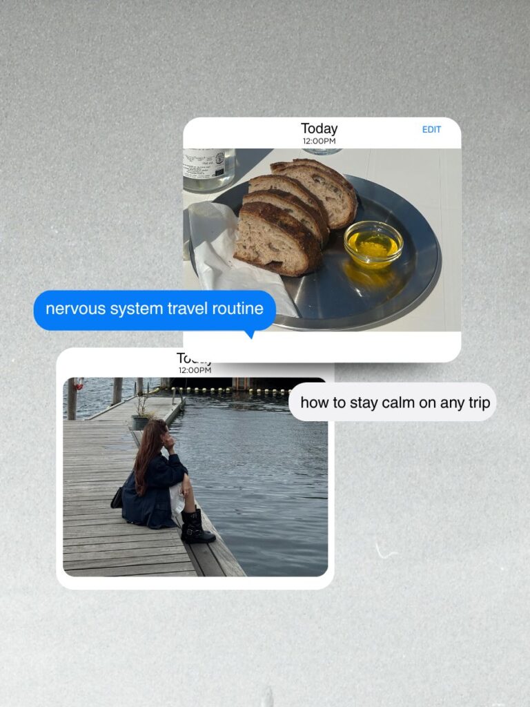 Nervous System Travel Routine: How to Stay Calm on Any Trip