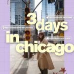 this blog post is all about our experience spending 3 days or a weekend in chicago. It is a slow travel itinerary
