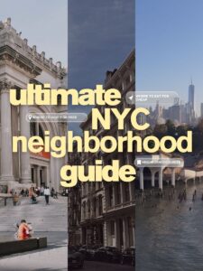 The Ultimate NYC Neighborhood Guide: Exploring New York City for Free