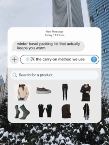 winter travel packing list with our exact products we pack for carry on only travel
